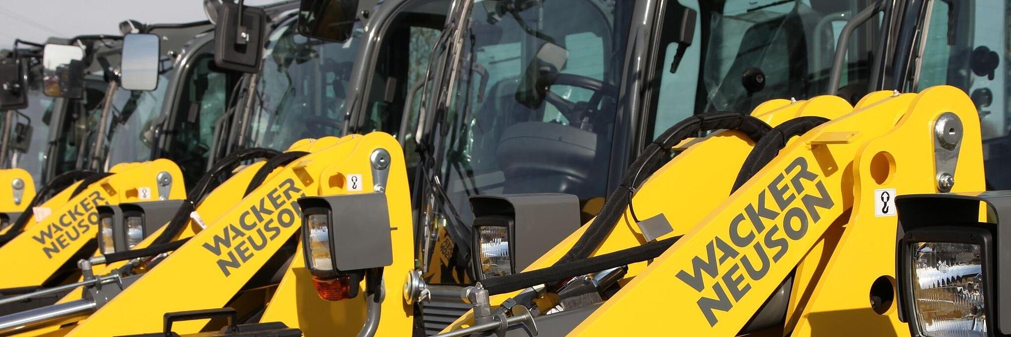 Wacker Neuson kerekes rakodók.