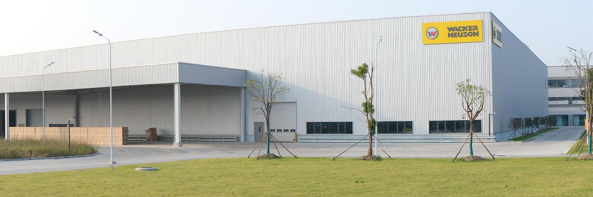 Wacker Neuson Pinghu telephely.