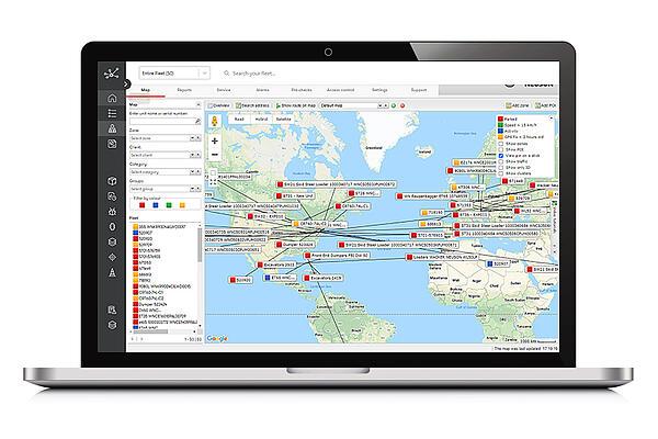 Laptop with EquipCare Manager, Classic view.